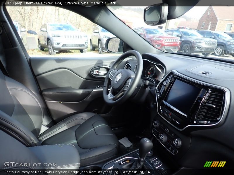Granite Crystal Metallic / Black 2020 Jeep Cherokee Limited 4x4