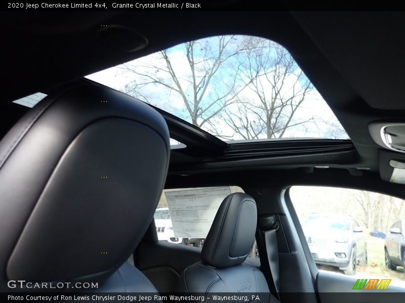 Granite Crystal Metallic / Black 2020 Jeep Cherokee Limited 4x4