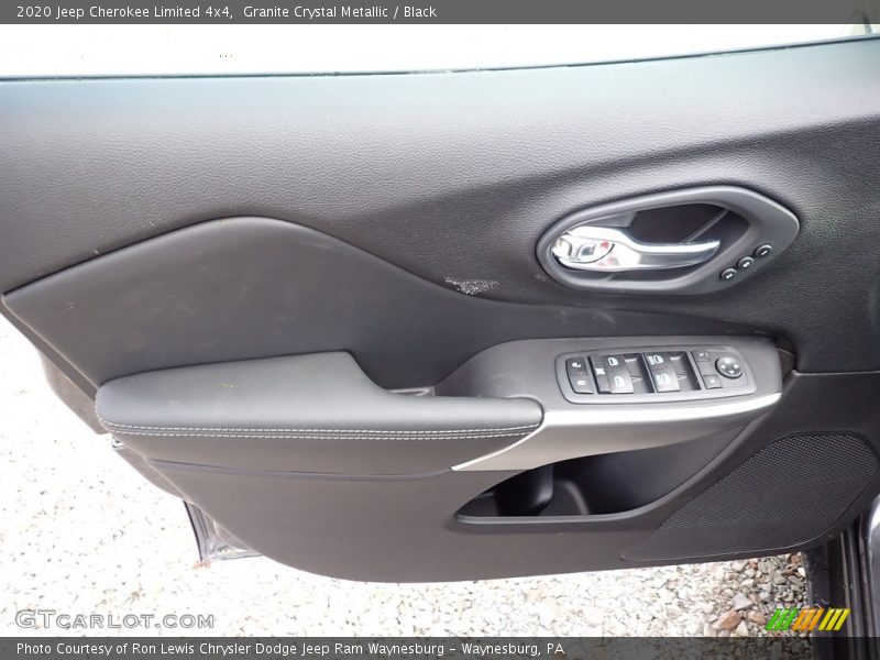 Granite Crystal Metallic / Black 2020 Jeep Cherokee Limited 4x4
