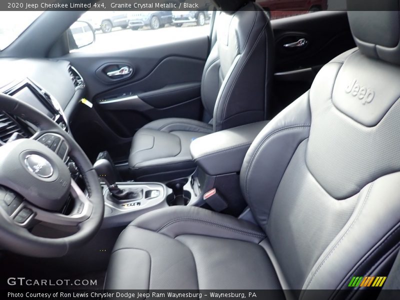Granite Crystal Metallic / Black 2020 Jeep Cherokee Limited 4x4