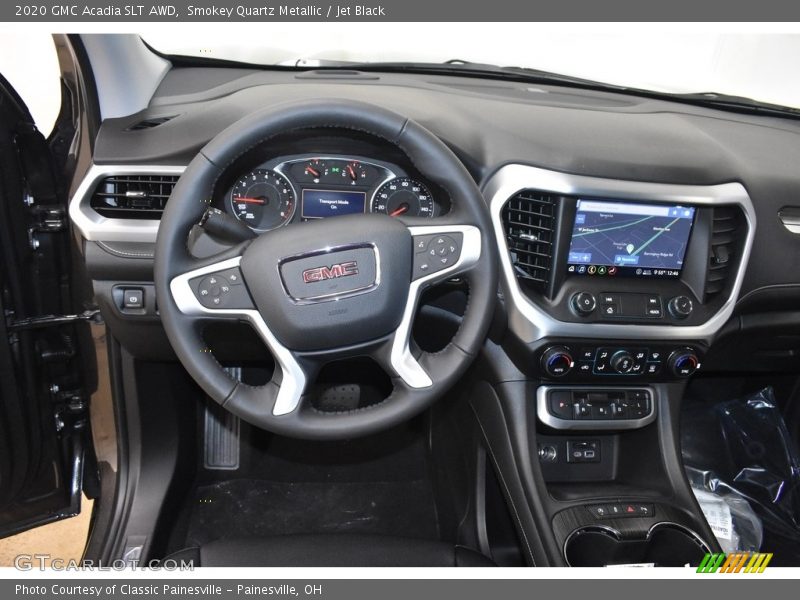 Smokey Quartz Metallic / Jet Black 2020 GMC Acadia SLT AWD