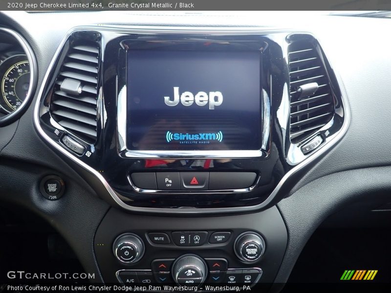 Granite Crystal Metallic / Black 2020 Jeep Cherokee Limited 4x4