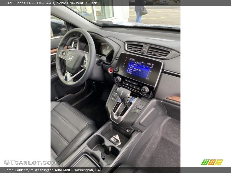 Sonic Gray Pearl / Black 2020 Honda CR-V EX-L AWD