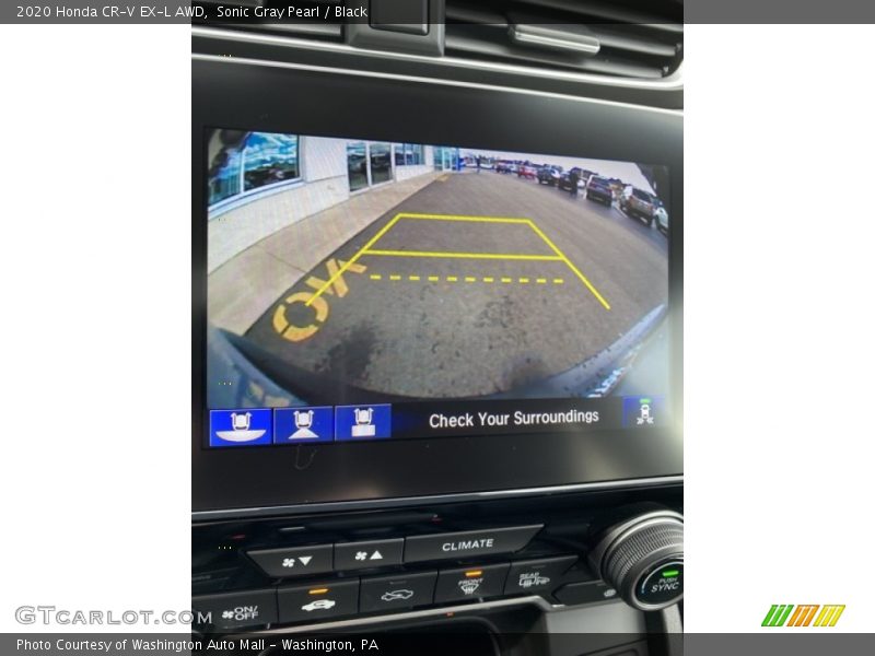 Sonic Gray Pearl / Black 2020 Honda CR-V EX-L AWD