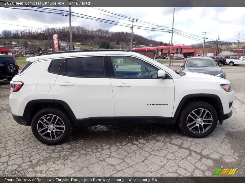  2020 Compass Latitude 4x4 White