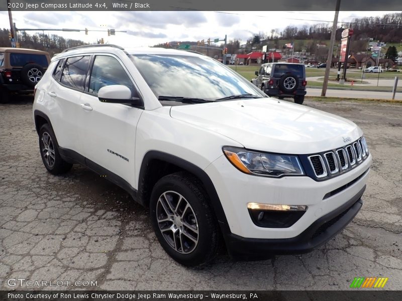  2020 Compass Latitude 4x4 White