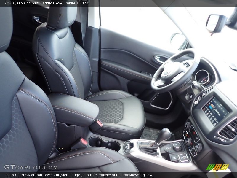 White / Black 2020 Jeep Compass Latitude 4x4