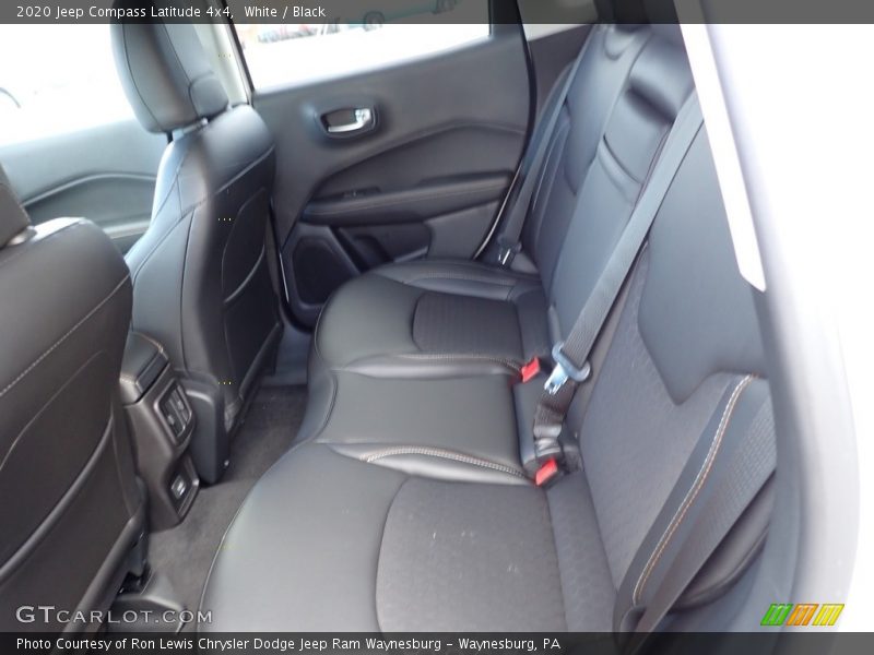 White / Black 2020 Jeep Compass Latitude 4x4