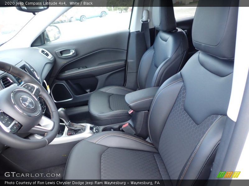White / Black 2020 Jeep Compass Latitude 4x4