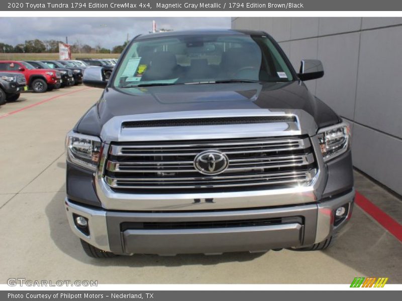 Magnetic Gray Metallic / 1794 Edition Brown/Black 2020 Toyota Tundra 1794 Edition CrewMax 4x4
