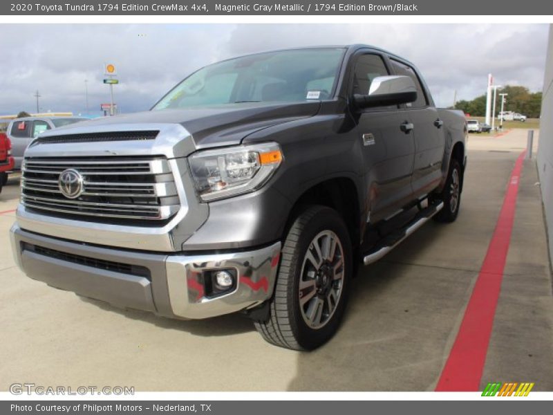 Magnetic Gray Metallic / 1794 Edition Brown/Black 2020 Toyota Tundra 1794 Edition CrewMax 4x4