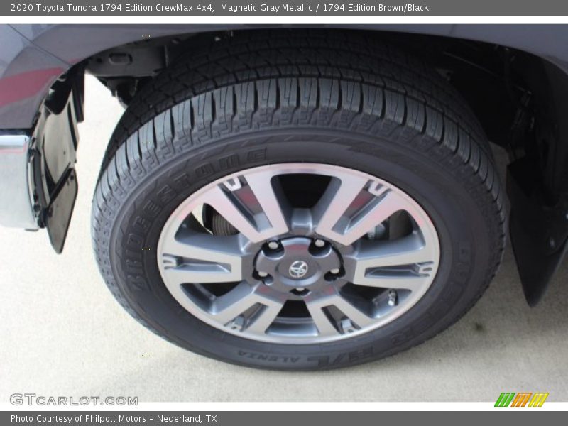 Magnetic Gray Metallic / 1794 Edition Brown/Black 2020 Toyota Tundra 1794 Edition CrewMax 4x4