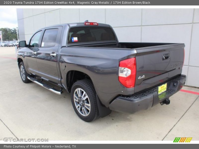 Magnetic Gray Metallic / 1794 Edition Brown/Black 2020 Toyota Tundra 1794 Edition CrewMax 4x4