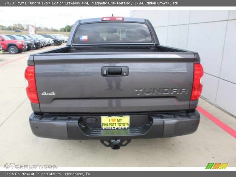Magnetic Gray Metallic / 1794 Edition Brown/Black 2020 Toyota Tundra 1794 Edition CrewMax 4x4