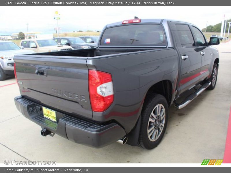 Magnetic Gray Metallic / 1794 Edition Brown/Black 2020 Toyota Tundra 1794 Edition CrewMax 4x4