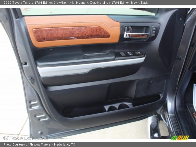 Magnetic Gray Metallic / 1794 Edition Brown/Black 2020 Toyota Tundra 1794 Edition CrewMax 4x4