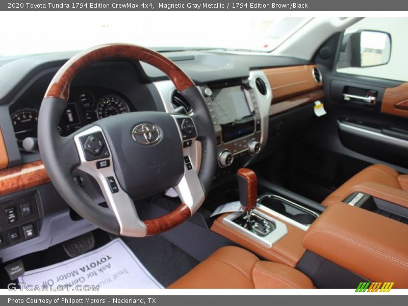 Magnetic Gray Metallic / 1794 Edition Brown/Black 2020 Toyota Tundra 1794 Edition CrewMax 4x4
