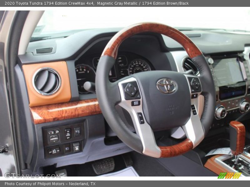 Magnetic Gray Metallic / 1794 Edition Brown/Black 2020 Toyota Tundra 1794 Edition CrewMax 4x4