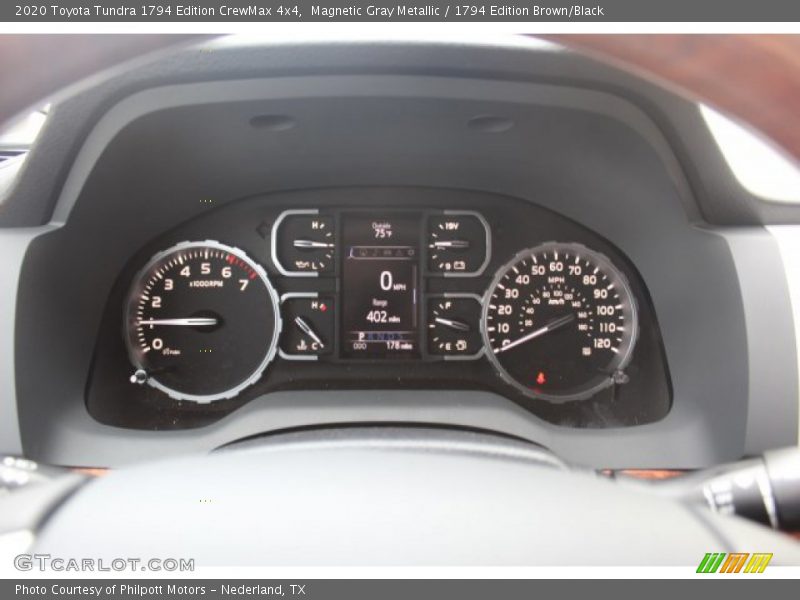Magnetic Gray Metallic / 1794 Edition Brown/Black 2020 Toyota Tundra 1794 Edition CrewMax 4x4