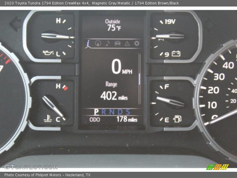 Magnetic Gray Metallic / 1794 Edition Brown/Black 2020 Toyota Tundra 1794 Edition CrewMax 4x4