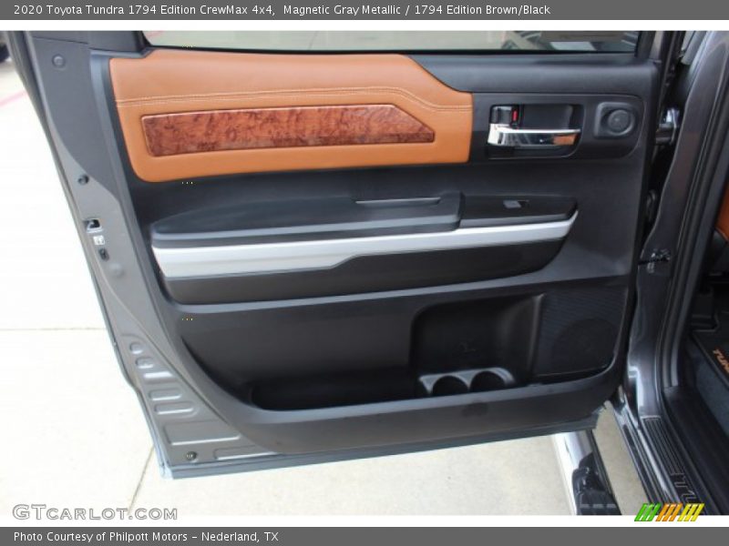 Magnetic Gray Metallic / 1794 Edition Brown/Black 2020 Toyota Tundra 1794 Edition CrewMax 4x4