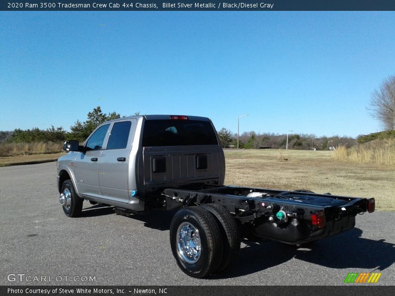 Billet Silver Metallic / Black/Diesel Gray 2020 Ram 3500 Tradesman Crew Cab 4x4 Chassis