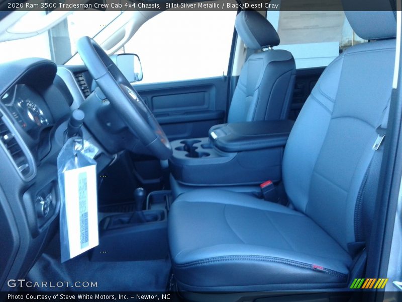 Front Seat of 2020 3500 Tradesman Crew Cab 4x4 Chassis
