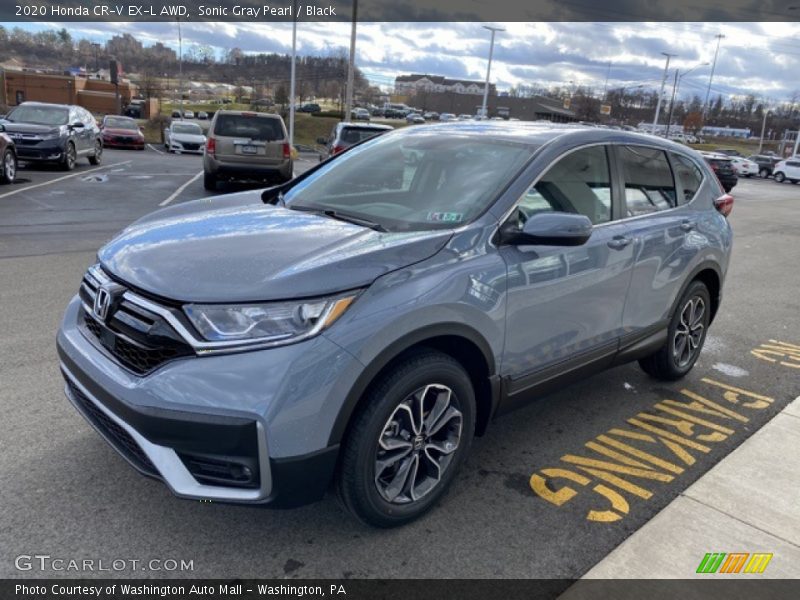 Sonic Gray Pearl / Black 2020 Honda CR-V EX-L AWD