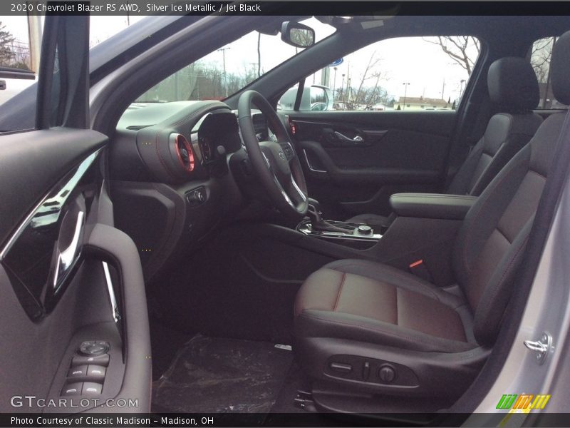 Front Seat of 2020 Blazer RS AWD