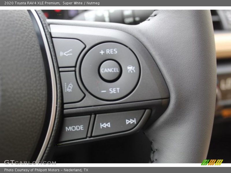 Super White / Nutmeg 2020 Toyota RAV4 XLE Premium