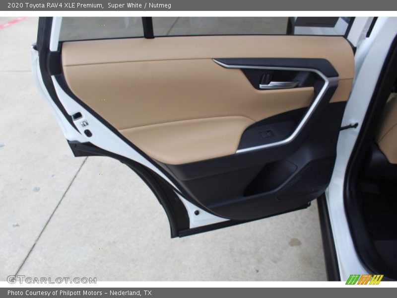 Super White / Nutmeg 2020 Toyota RAV4 XLE Premium