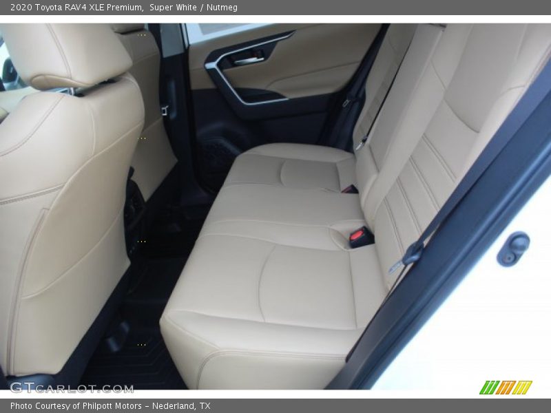 Super White / Nutmeg 2020 Toyota RAV4 XLE Premium