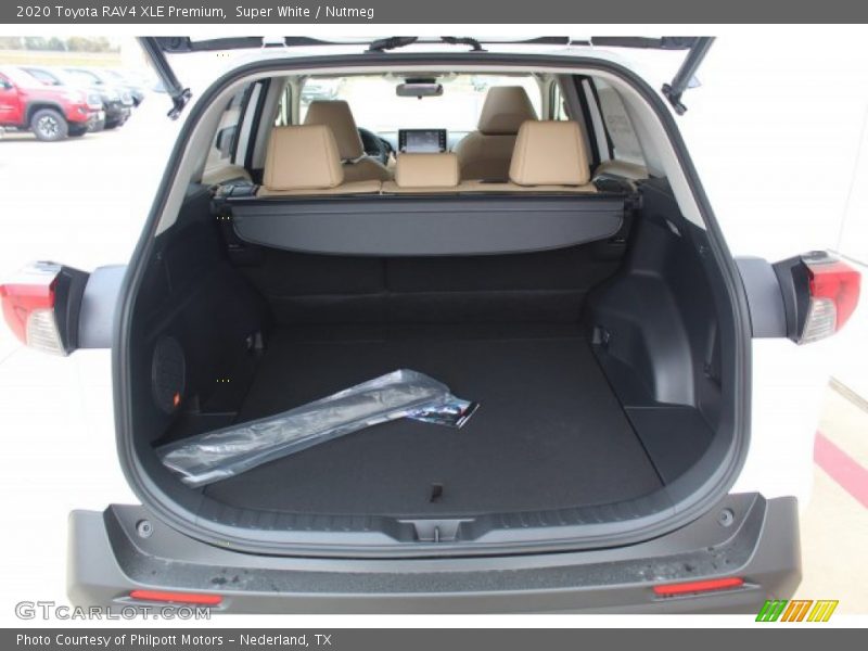 Super White / Nutmeg 2020 Toyota RAV4 XLE Premium