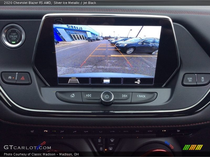 Silver Ice Metallic / Jet Black 2020 Chevrolet Blazer RS AWD