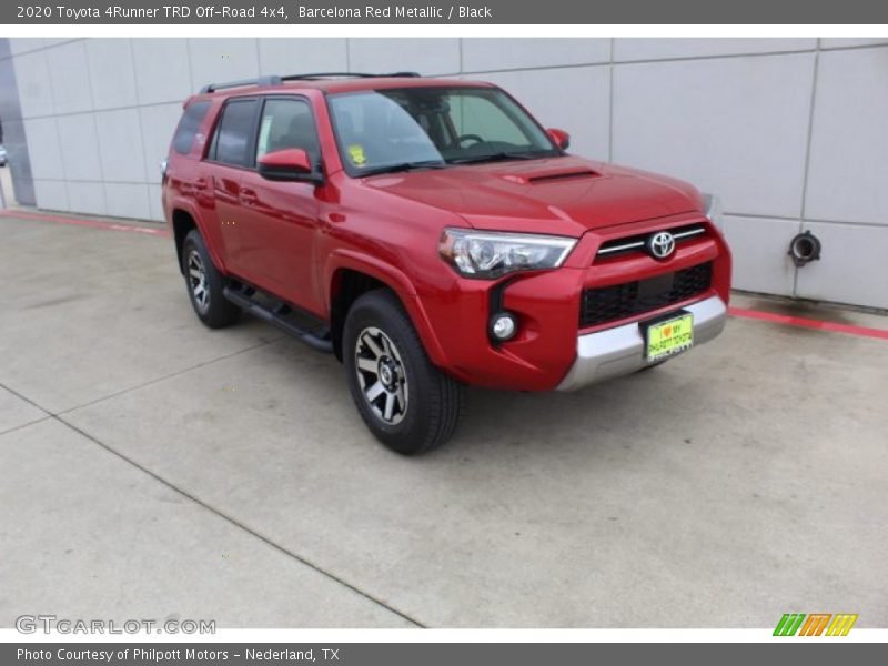 Barcelona Red Metallic / Black 2020 Toyota 4Runner TRD Off-Road 4x4