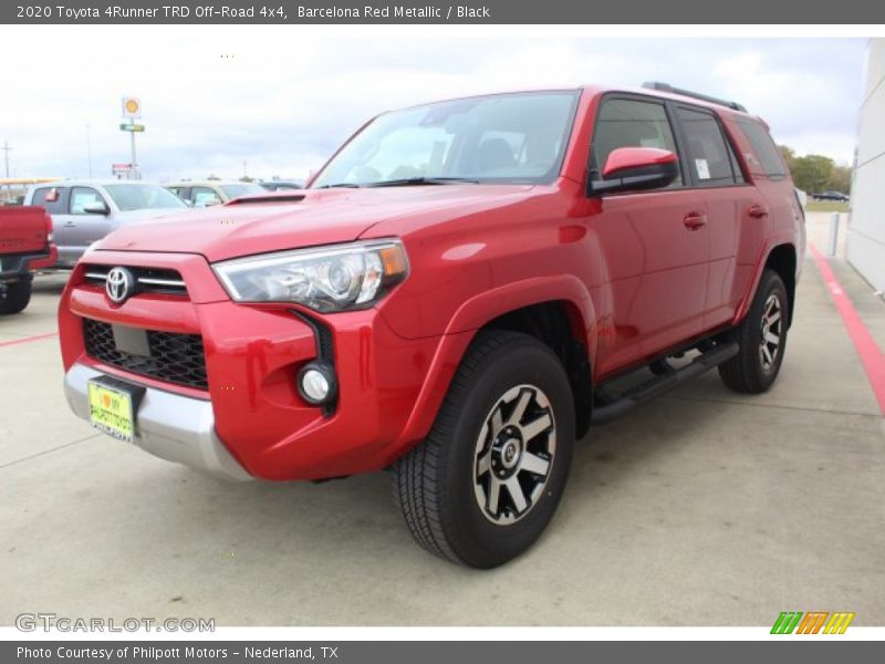 Barcelona Red Metallic / Black 2020 Toyota 4Runner TRD Off-Road 4x4