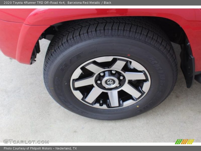 Barcelona Red Metallic / Black 2020 Toyota 4Runner TRD Off-Road 4x4