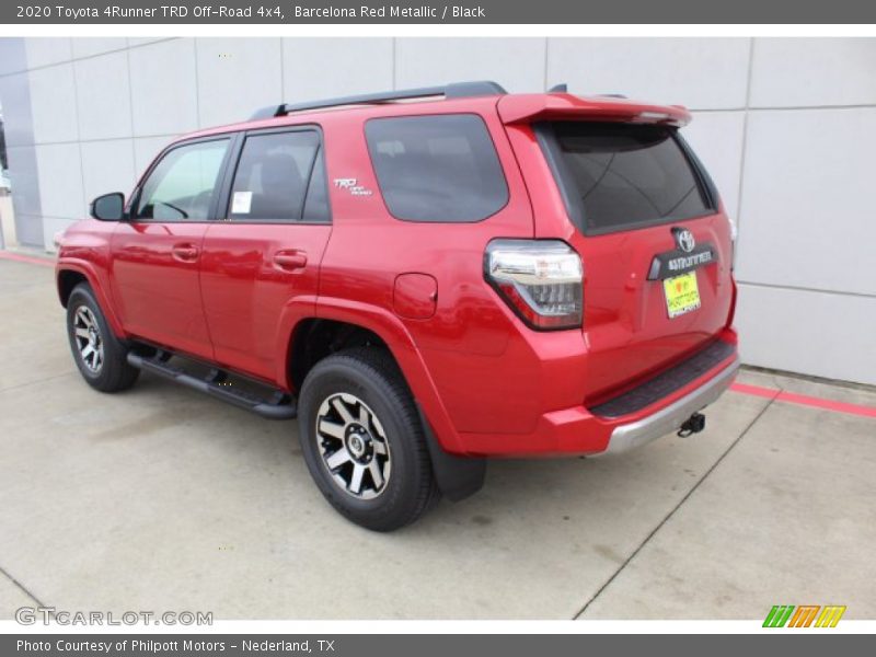 Barcelona Red Metallic / Black 2020 Toyota 4Runner TRD Off-Road 4x4