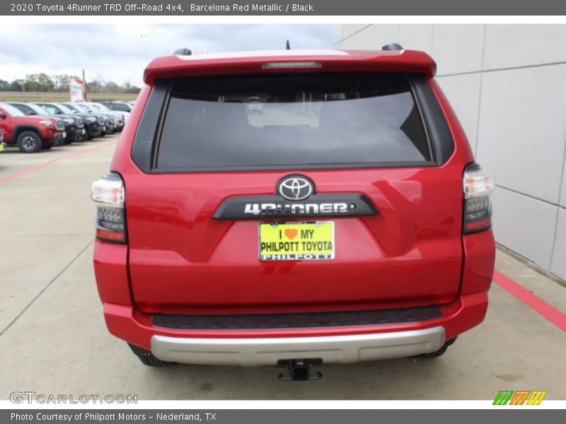 Barcelona Red Metallic / Black 2020 Toyota 4Runner TRD Off-Road 4x4