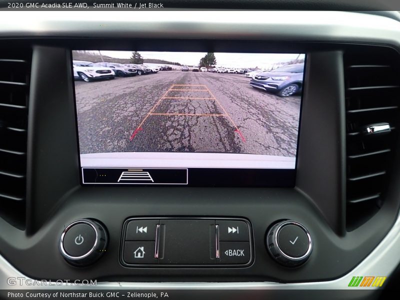 Summit White / Jet Black 2020 GMC Acadia SLE AWD