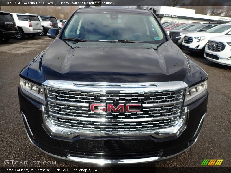Ebony Twilight Metallic / Jet Black 2020 GMC Acadia Denali AWD