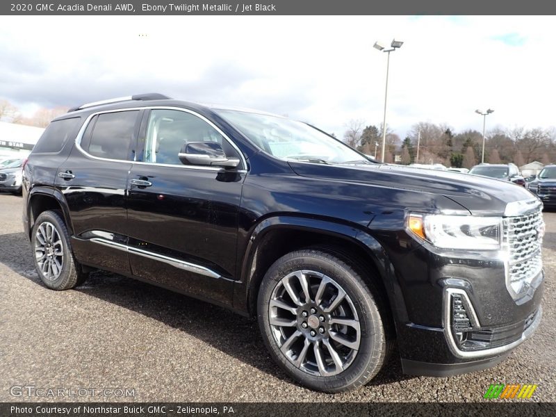 Ebony Twilight Metallic / Jet Black 2020 GMC Acadia Denali AWD