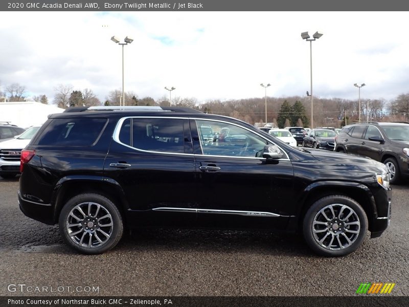 Ebony Twilight Metallic / Jet Black 2020 GMC Acadia Denali AWD