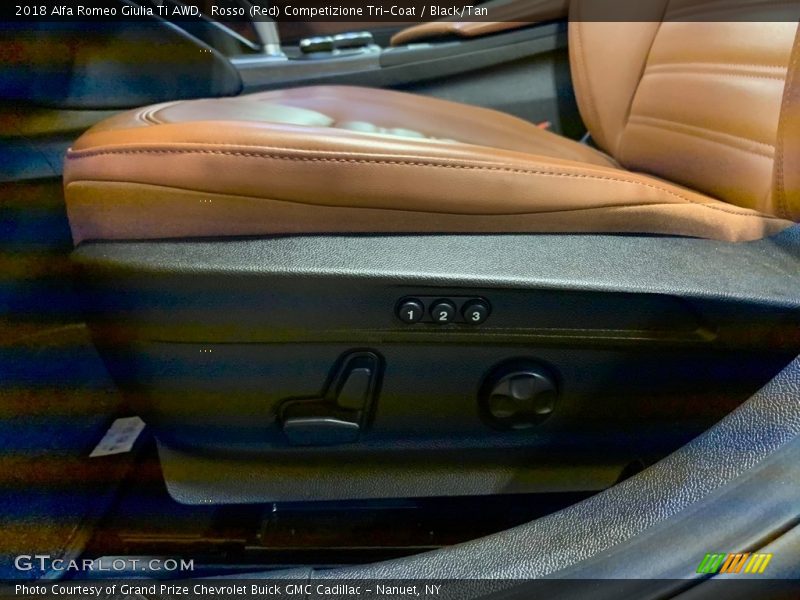Front Seat of 2018 Giulia Ti AWD