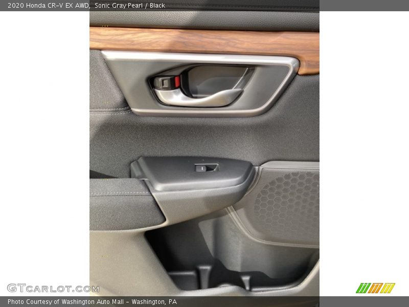 Sonic Gray Pearl / Black 2020 Honda CR-V EX AWD