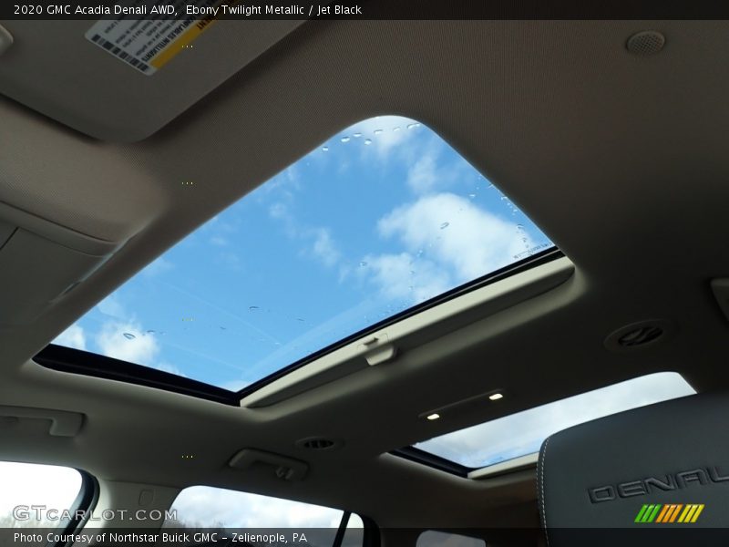 Sunroof of 2020 Acadia Denali AWD