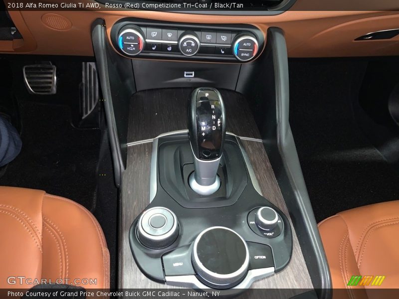  2018 Giulia Ti AWD 8 Speed Automatic Shifter