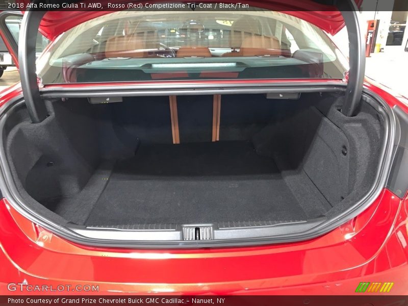  2018 Giulia Ti AWD Trunk