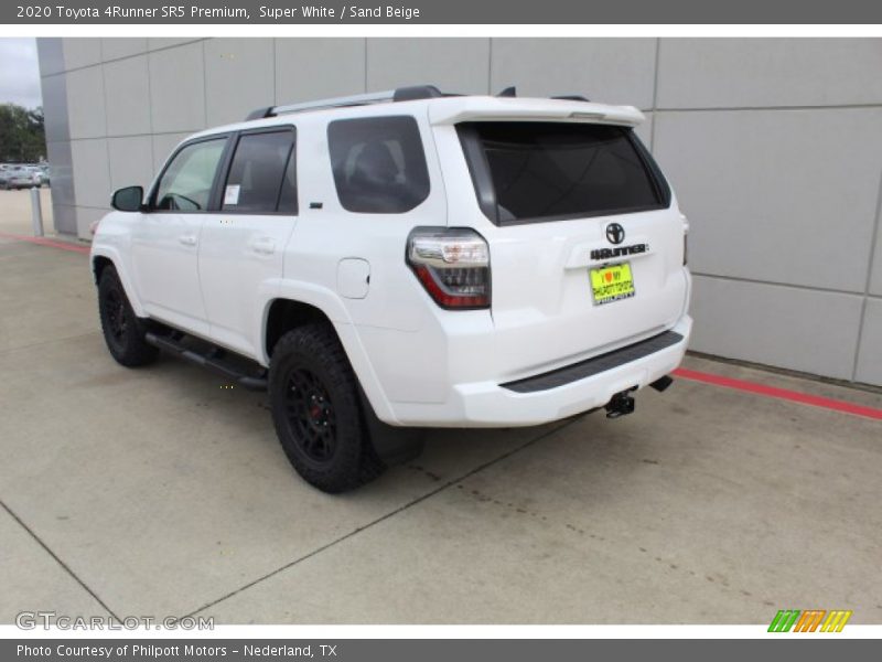 Super White / Sand Beige 2020 Toyota 4Runner SR5 Premium