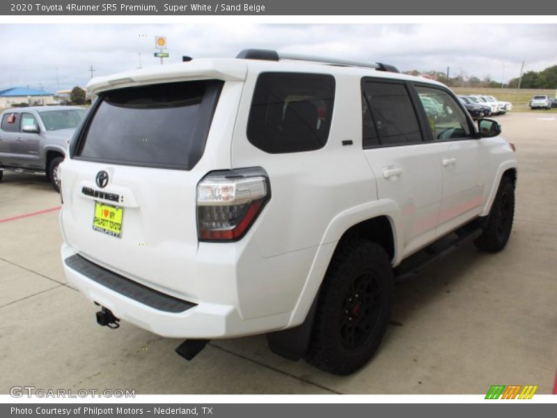 Super White / Sand Beige 2020 Toyota 4Runner SR5 Premium